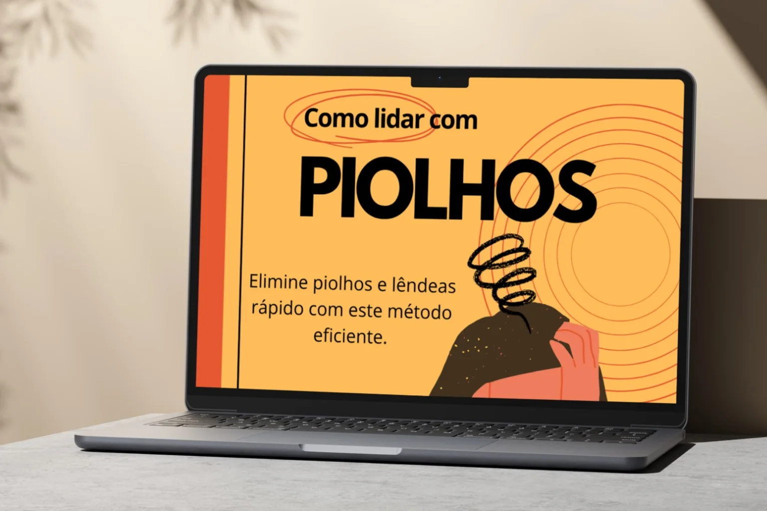 Piolho Nunca Mais (e-book) — capa